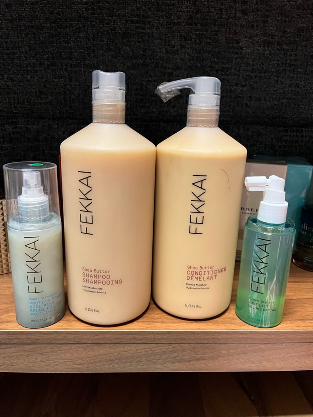 Fekkai Shea Butter Shampoo & Conditioner Set - Cream